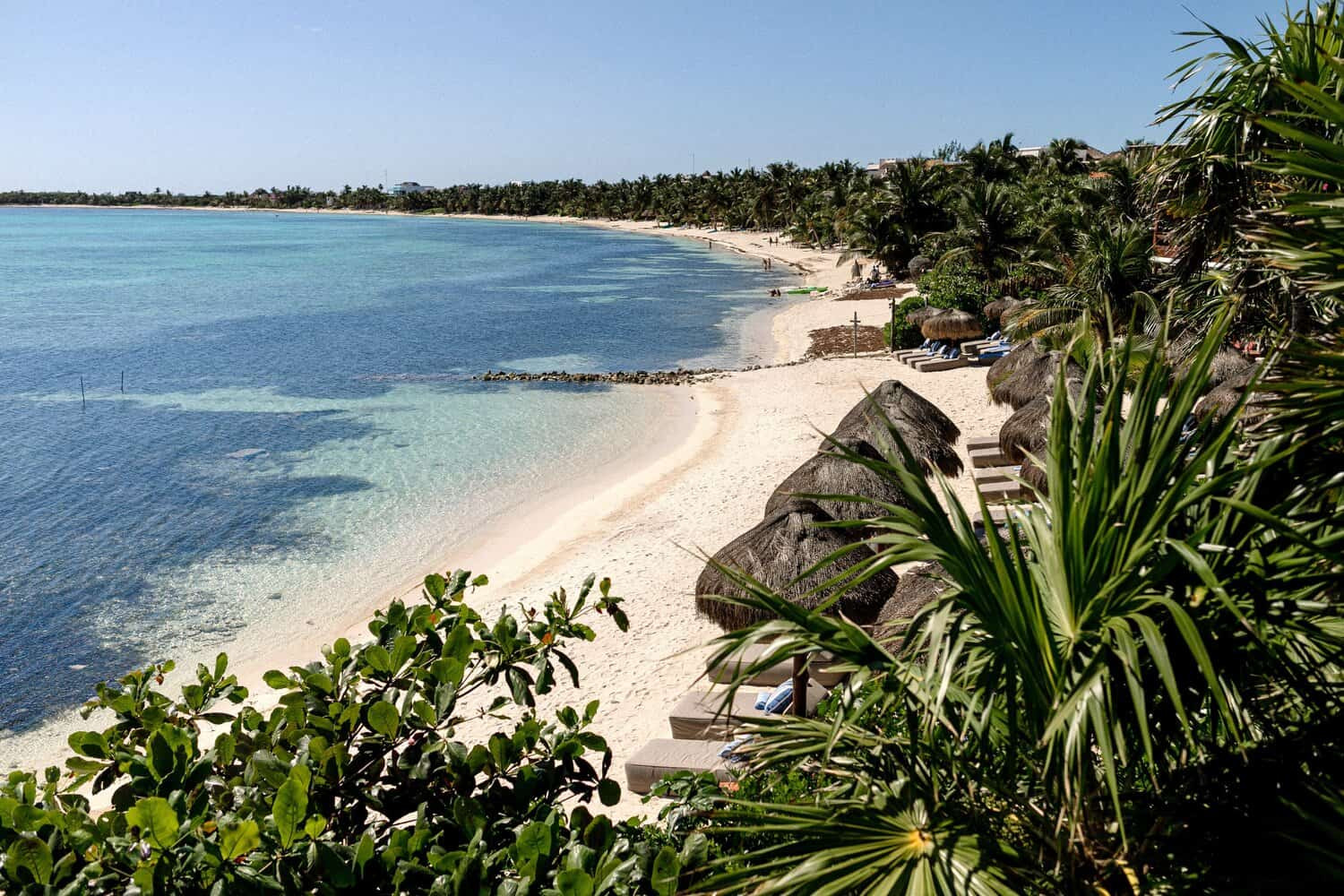 Aguas y playas cristalinas en los hoteles boutique en Tulum 