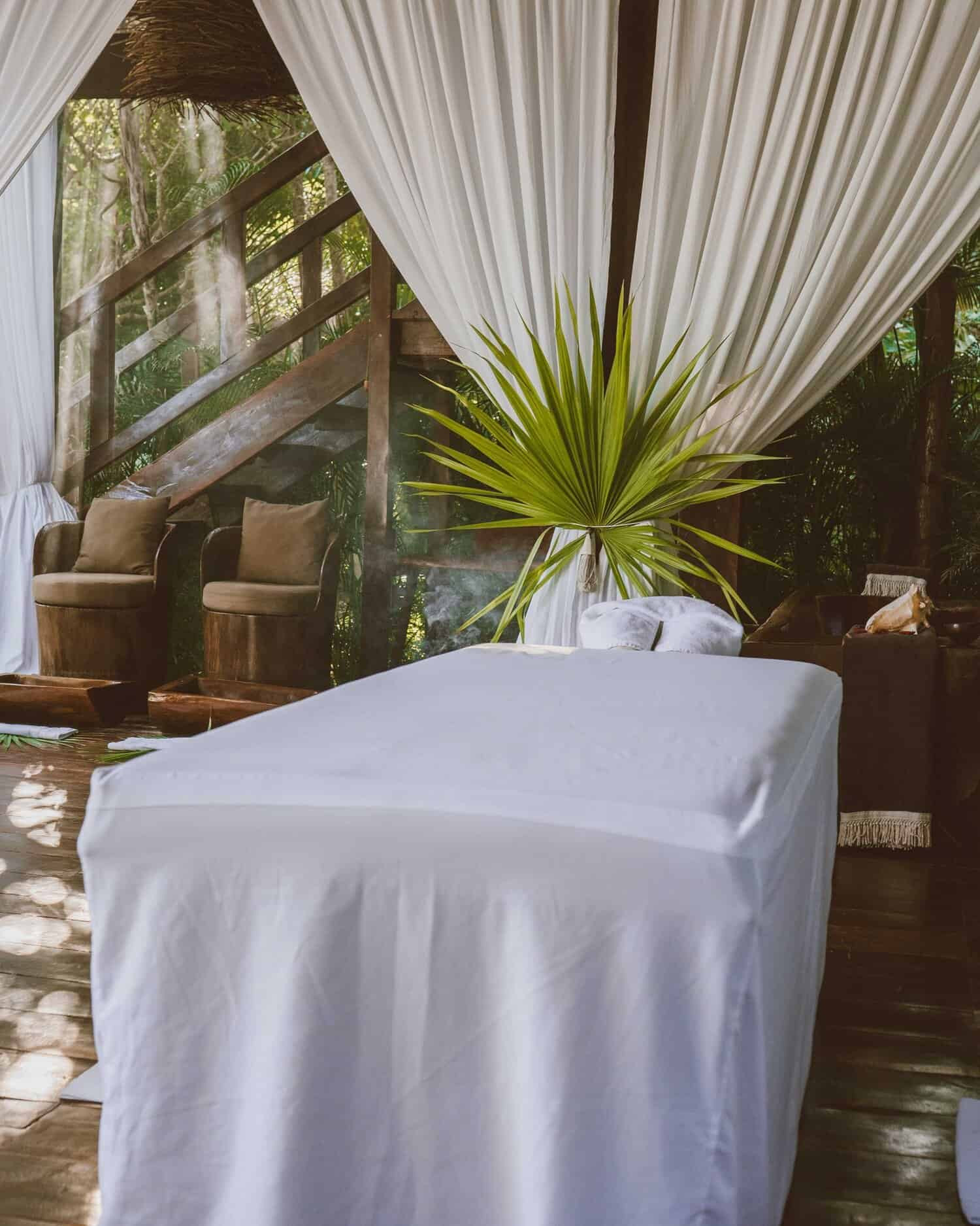 Spa Caoba en el hotel boutique Jashita Tulum 