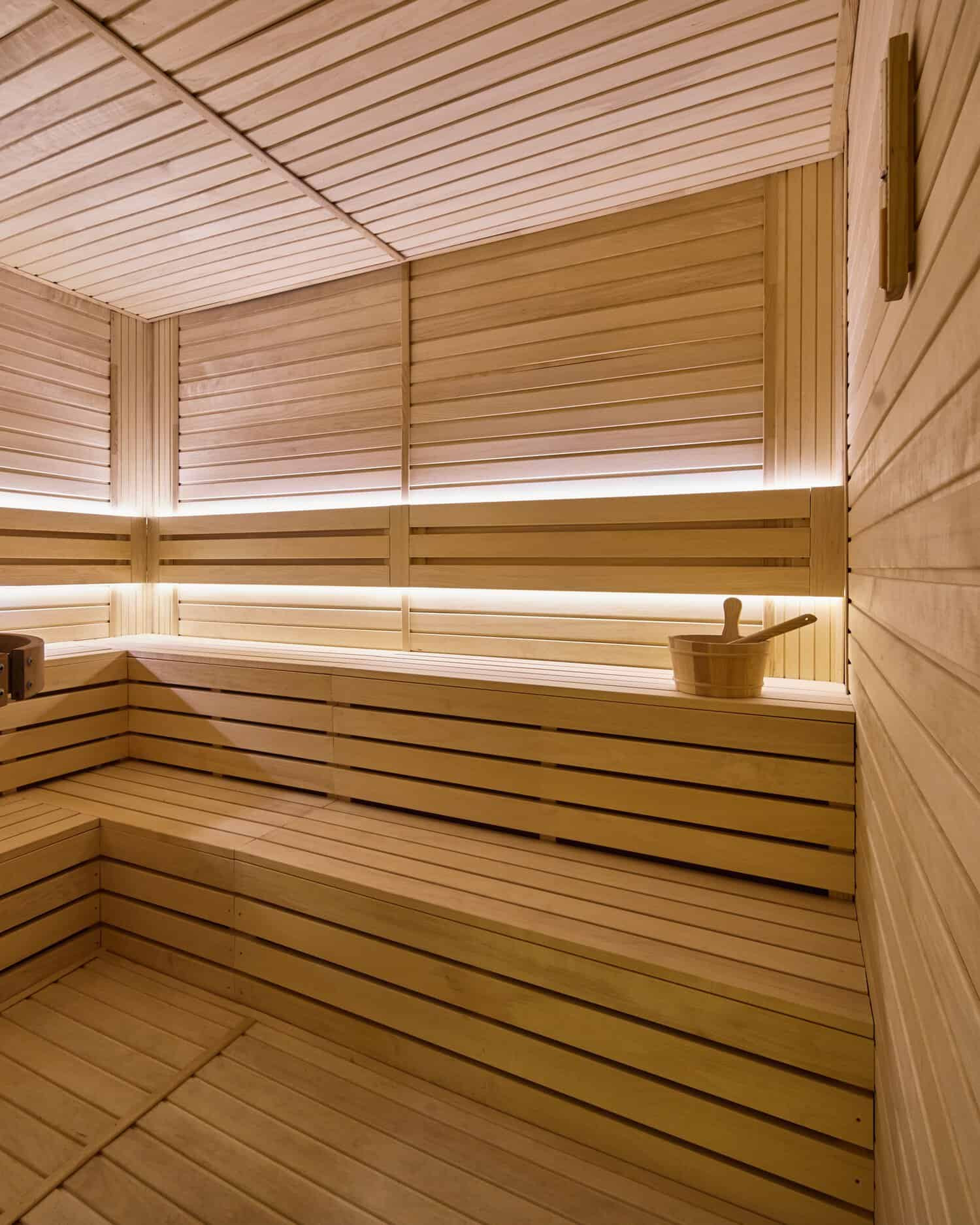 The sauna and wellness offerings at La Fleur Boutique Hotel in Montenegro