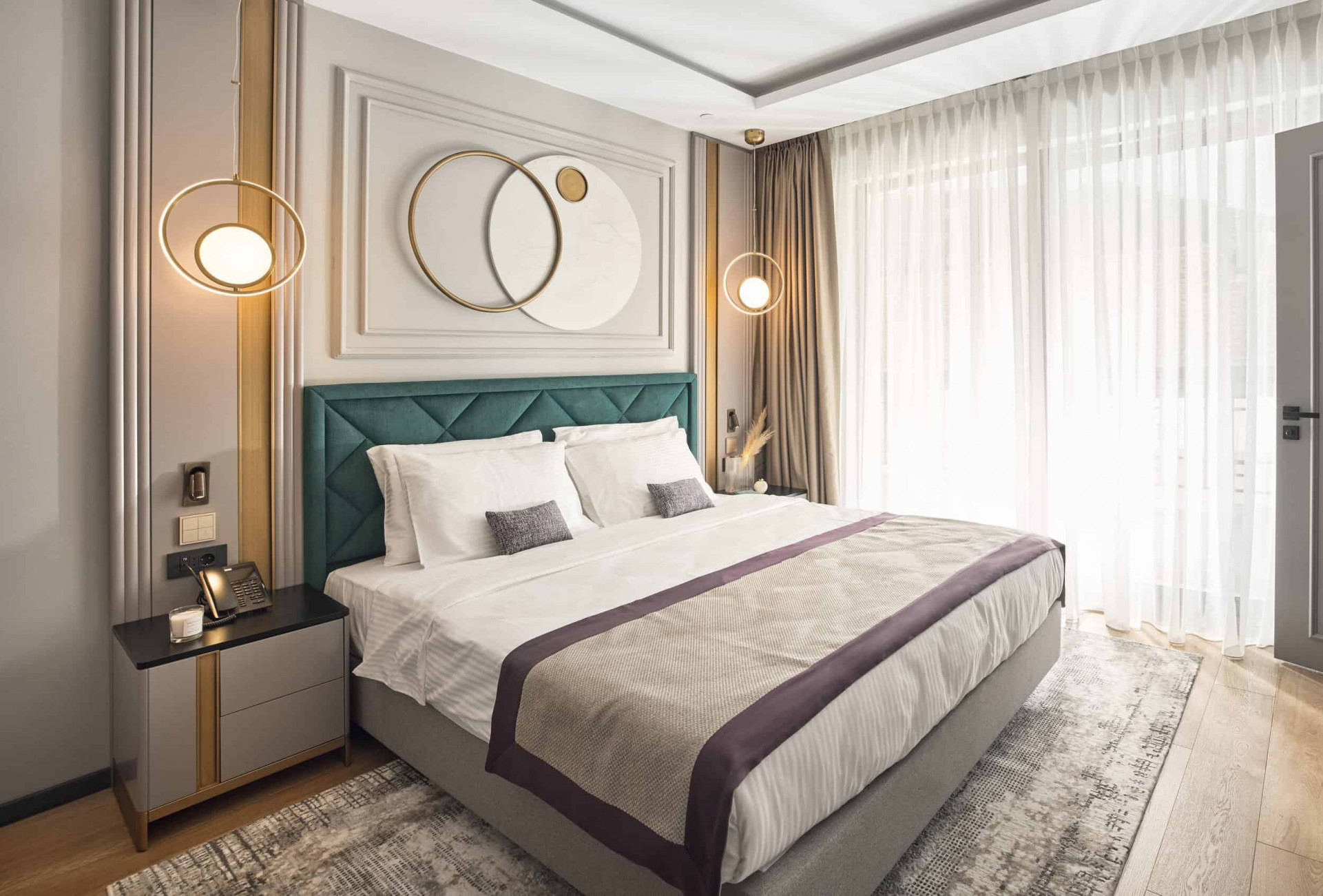 Elegant rooms at La Fleur boutique hotel in Montenegro.