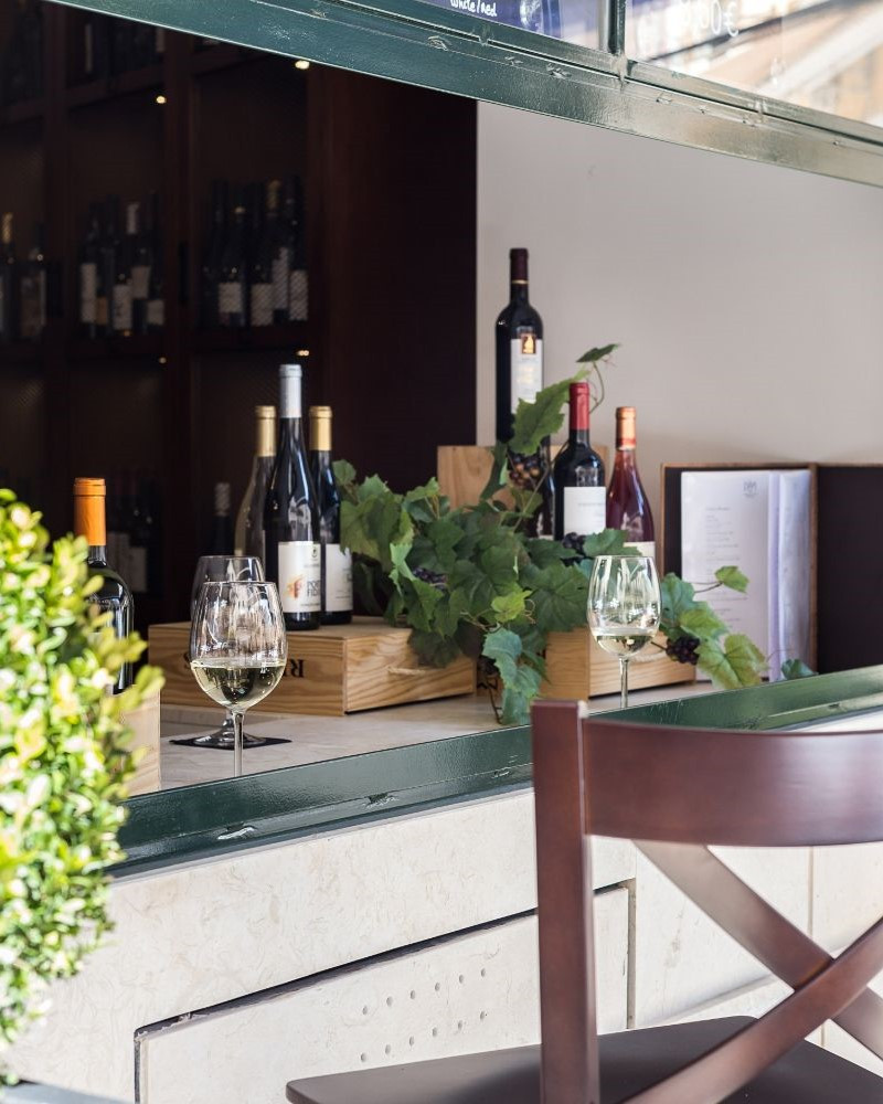 Wine bar at Lisbon Wine Hotel